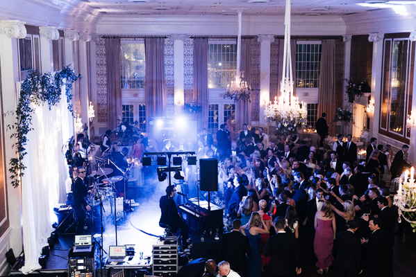 Premium event band South Carolina performing onstage at a wedding reception | Altus Entertainment