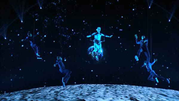 Aerial dance show performance at an upscale event | Altus Entertainment